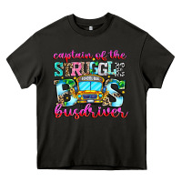 Asphalt captain of the struggle bus bus Heavy Core Tee - CowhideDigitalArt