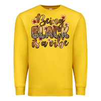 Lemon being black is a vibe Premium Sweatshirt - Zillion Design Studio