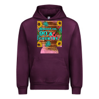 Mauve Wine raised 90's country guitar cactus sunflower's 12 oz can cooler (regula Urban Hoodie - Artiststas