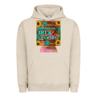 Pigment French Oak raised 90's country guitar cactus sunflower's 12 oz can cooler (regula Urban Hoodie - Artiststas