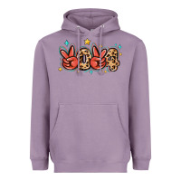 Lavender 2024 stars and leopard Heavyweight Hoodie - MaliasSmallBusiness