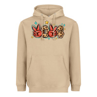 Mushroom 2024 stars and leopard Heavyweight Hoodie - MaliasSmallBusiness