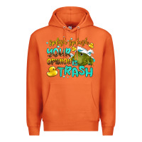 Carrot splish splash your opinion is trash Premium Hoodie - AdoDesignShop