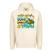 Tofu splish splash your opinion is trash Premium Hoodie - AdoDesignShop