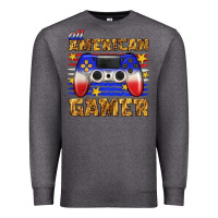 Charcoal Heather all american gamer Premium Sweatshirt - texasbilliewilder