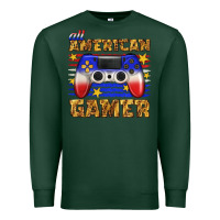Sports Green all american gamer Premium Sweatshirt - texasbilliewilder