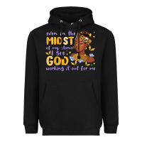 Black even in the midst of my storm i see god working it Heavyweight Hoodie - MaliasSmallBusiness