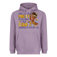 Lavender even in the midst of my storm i see god working it Heavyweight Hoodie - MaliasSmallBusiness