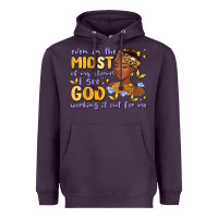 Plum even in the midst of my storm i see god working it Heavyweight Hoodie - MaliasSmallBusiness