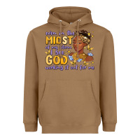 Toasted Coconut even in the midst of my storm i see god working it Heavyweight Hoodie - MaliasSmallBusiness