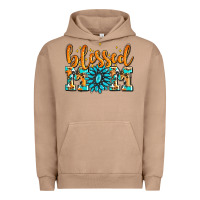 Pigment Burro blessed mom with gemstone Urban Hoodie - AdoDesignShop