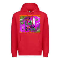 Red too cute to spook Premium Hoodie - BundleAndBundleShop