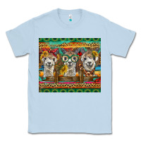Dusty Blue alpacas Classic Tee - BarkalooDesign