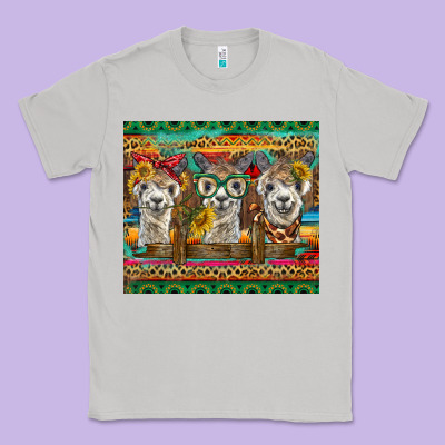 Alpacas Classic Tee Designed By Barkaloodesign