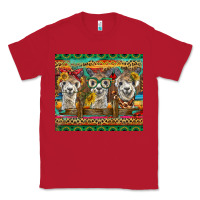 Red alpacas Classic Tee - BarkalooDesign