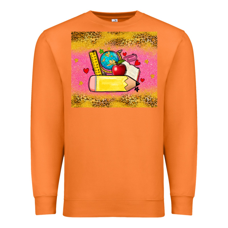 Back To School Custom Name Premium Sweatshirt by Zillion Design Studio | Teevron