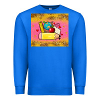 True Royal back to school custom name Premium Sweatshirt - Zillion Design Studio