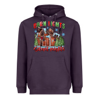 Barn Lights And Silent Nights Heavyweight Hoodie | Teevron
