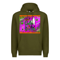Army Green too cute to spook Premium Hoodie - BundleAndBundleShop