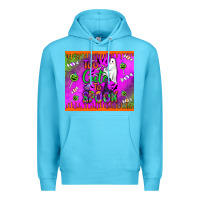 Ocean Blue too cute to spook Premium Hoodie - BundleAndBundleShop