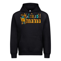 Black blessed mama Urban Hoodie - AdoDesignShop