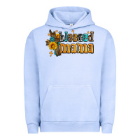 Pigment Grape Ice blessed mama Urban Hoodie - AdoDesignShop