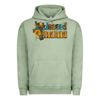 Pigment Oil Green blessed mama Urban Hoodie - AdoDesignShop