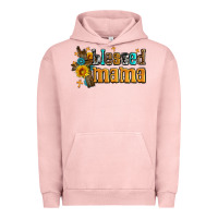 Pigment Salmon blessed mama Urban Hoodie - AdoDesignShop
