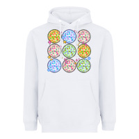 White disco balls Heavyweight Hoodie - MaliasSmallBusiness