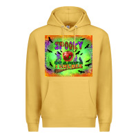 Antique Gold spooky teacher Premium Hoodie - BundleAndBundleShop