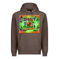 Coffee spooky teacher Premium Hoodie - BundleAndBundleShop