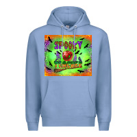 Colony Blue spooky teacher Premium Hoodie - BundleAndBundleShop