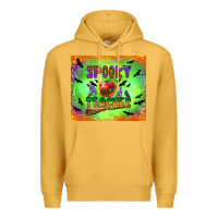 Mustard spooky teacher Premium Hoodie - BundleAndBundleShop