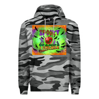 Slate Camo spooky teacher Premium Hoodie - BundleAndBundleShop