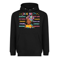 Black you are beautiful victorious enough strong Heavyweight Hoodie - MaliasSmallBusiness