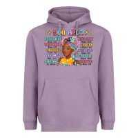 Lavender you are beautiful victorious enough strong Heavyweight Hoodie - MaliasSmallBusiness