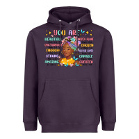 Plum you are beautiful victorious enough strong Heavyweight Hoodie - MaliasSmallBusiness