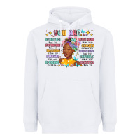 White you are beautiful victorious enough strong Heavyweight Hoodie - MaliasSmallBusiness