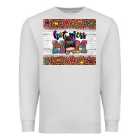 Dove Grey hot mess mom Premium Sweatshirt - Zillion Design Studio