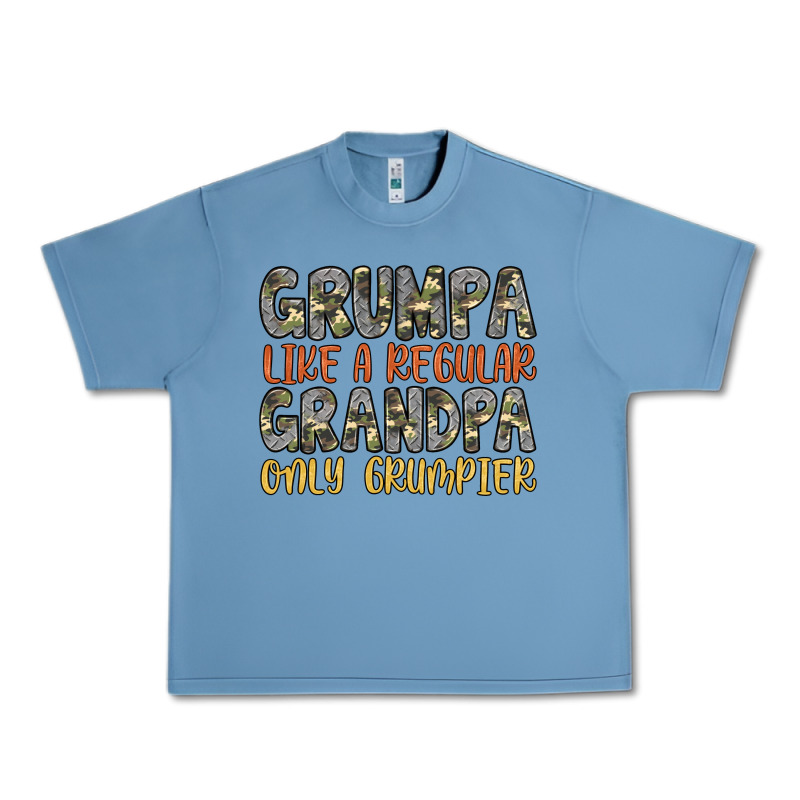 Grumpa Like A Regular Grandpa Only Grumpier Urban Heavy Tee by Artiststas | Teevron