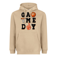Basketball Game Day Heavyweight Hoodie | Teevron