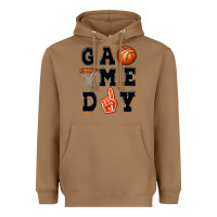 Toasted Coconut basketball game day Heavyweight Hoodie - MaliasSmallBusiness