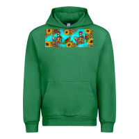 Emerald skeleton coffee and coffee plants 11 oz Urban Hoodie - Artiststas