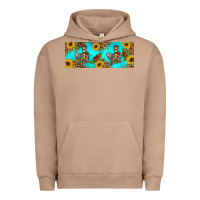 Pigment Burro skeleton coffee and coffee plants 11 oz Urban Hoodie - Artiststas