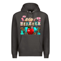 Smoke teacher mom Premium Hoodie - AdoDesignShop