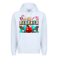Teacher Mom Premium Hoodie | Teevron