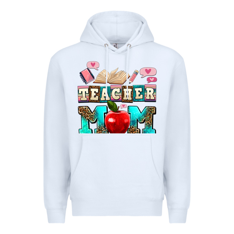 Teacher Mom Premium Hoodie by AdoDesignShop | Teevron