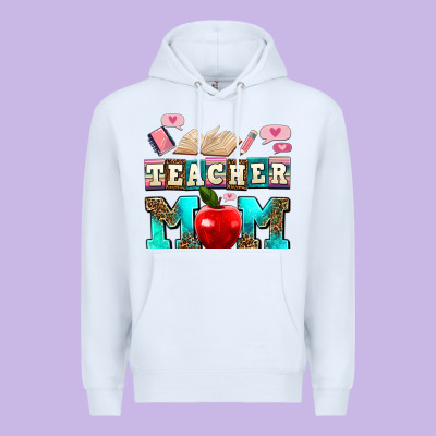 Teacher Mom Premium Hoodie Designed By Adodesignshop
