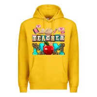 Lemon teacher mom Premium Hoodie - AdoDesignShop
