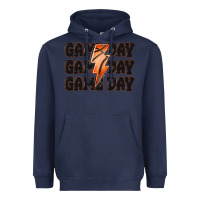 Navy game day game day game day basketball Heavyweight Hoodie - MaliasSmallBusiness